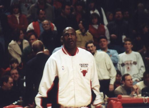 MJ warming up 2